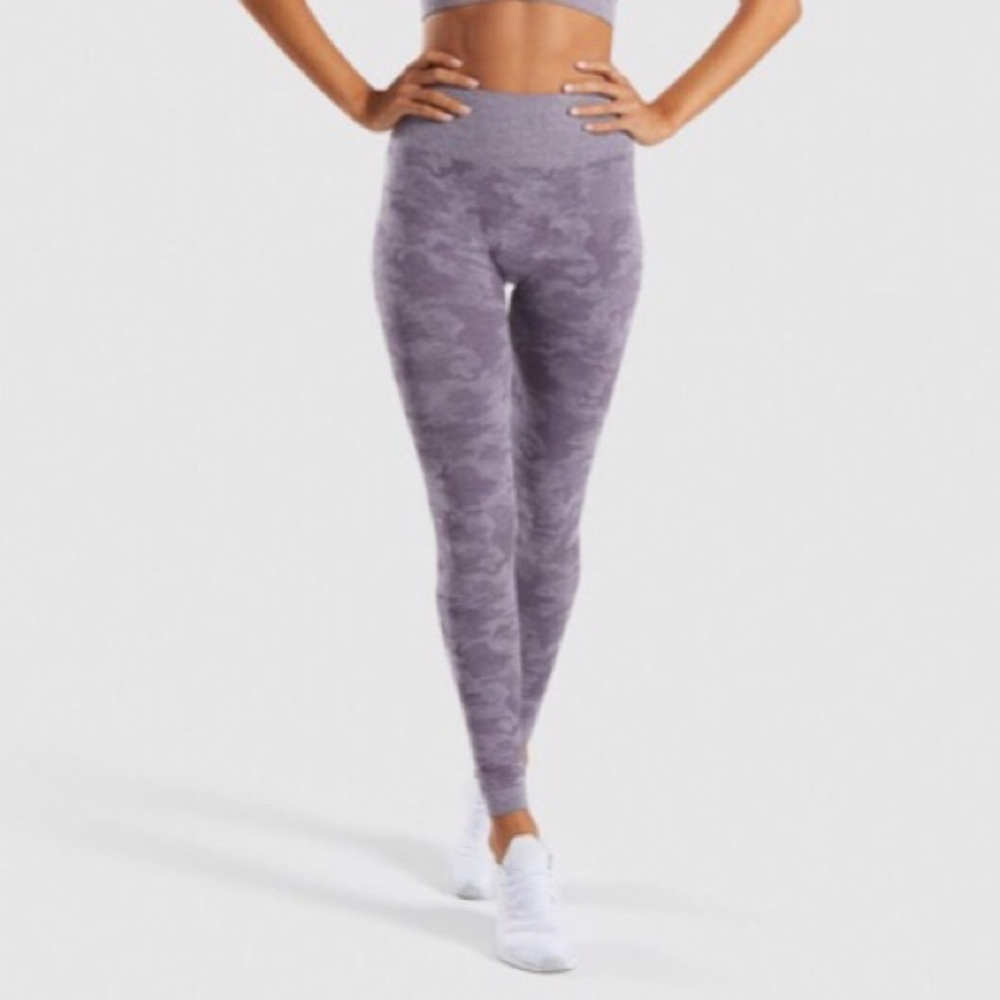 Seamless Camo High Waist Leggings